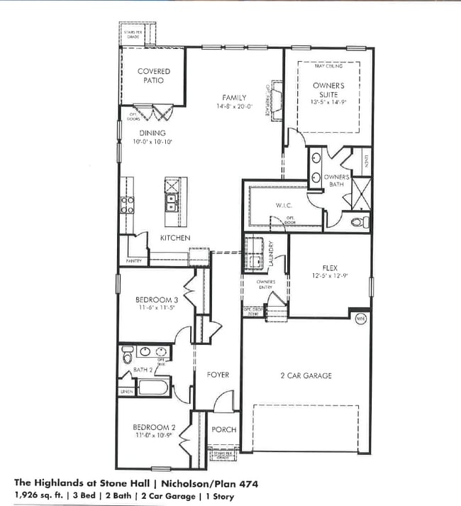 Floor Plan - 4973 Riverbank Dr House