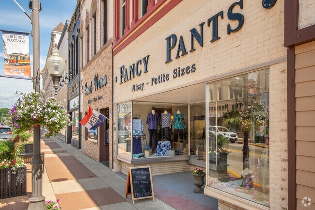 You can choose from a handful of boutique clothing stores in Portage.