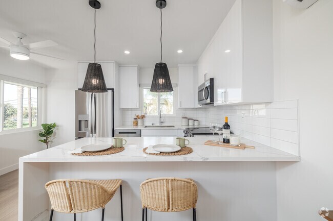 1 dormitorio, 1 baño - 56 m² - Cocina - Pacific Apartment Homes @ 1620 E Maple