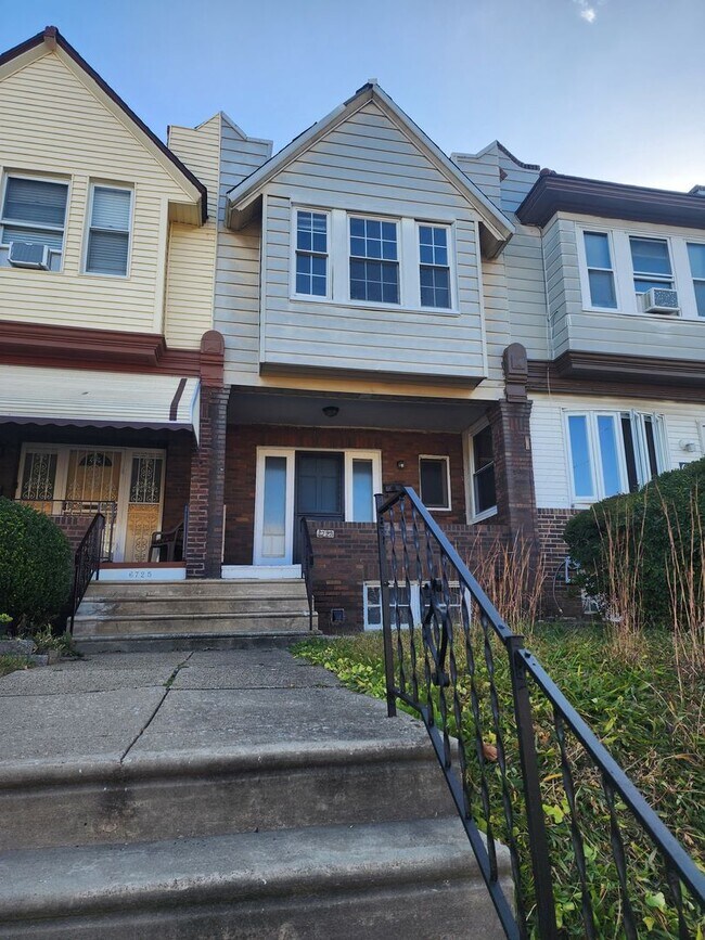 Foto del edificio - East Oak Lane House for rent with front porch and rear yard