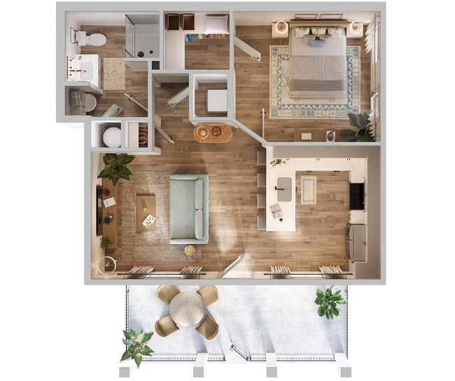 A2 with Balcony - Boardwalk Village