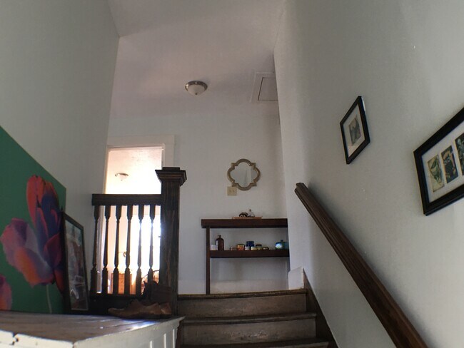 Looking up from stair landing (UNFURNISHED) - 1408 6th Ave