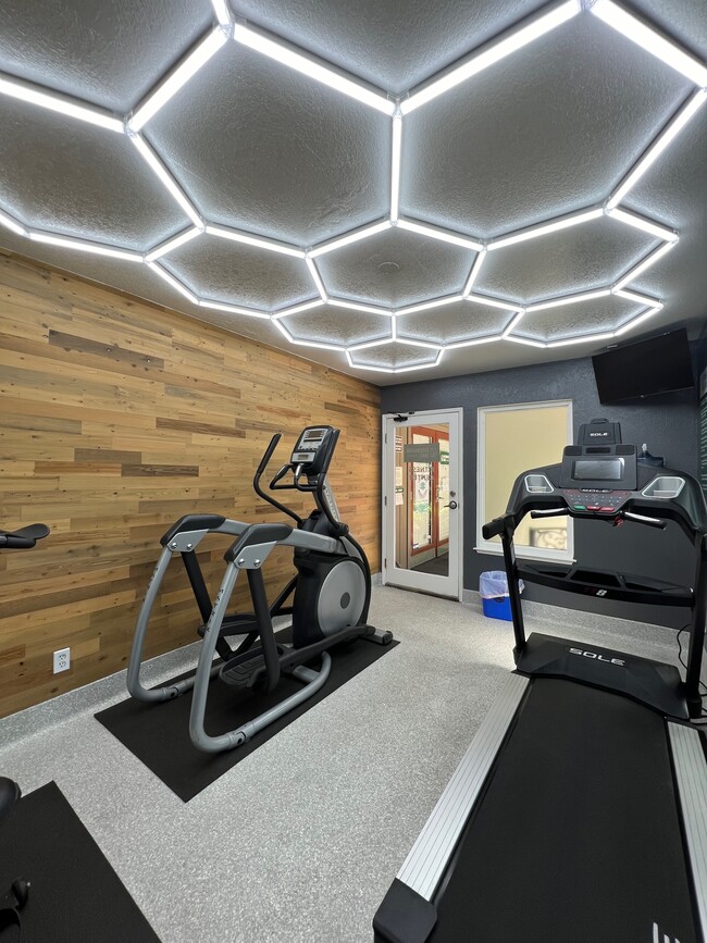 Sala de fitness - Greenhaven Oaks Apartments