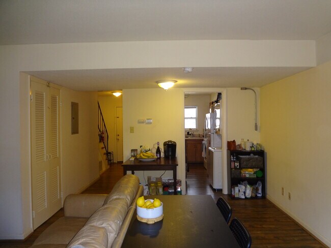 Living Room to kitchen and entry - 107 W Main St