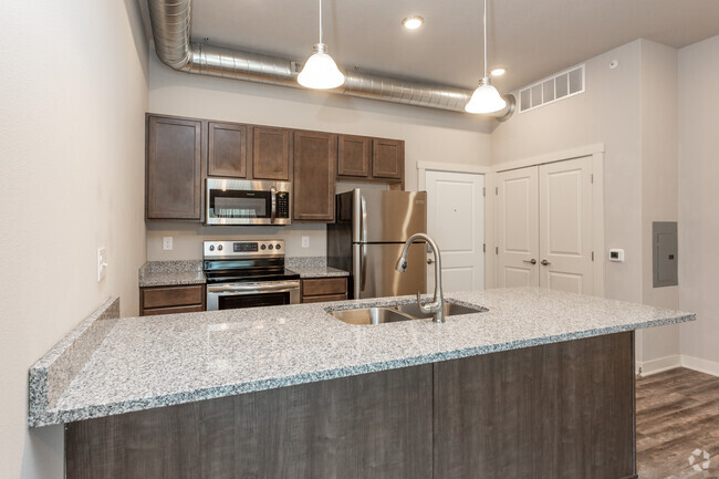 1BR - Kitchen - Uptown Lofts