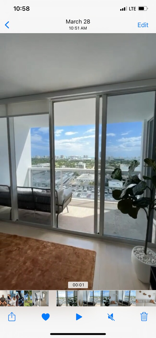 View from 15th floor living room - 1800 Purdy Ave