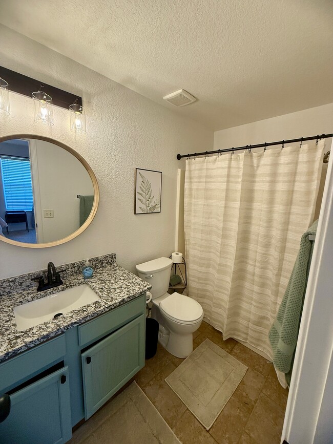 Full ensuite bath off Primary Bedroom - 137 Rob Ln