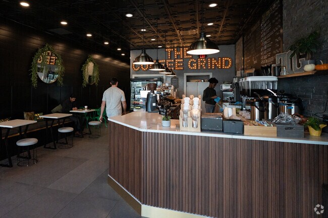 The beautiful interior of The Coffee Grind in Massapequa.