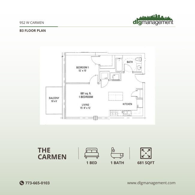 Plano de planta - The Carmen