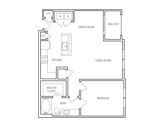 Plano de planta - The Milo on Westheimer