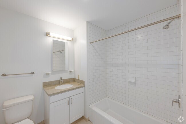 A3 1 habitación, 1 baño - 480 pies cuadrados - Baño - 95 Lofts