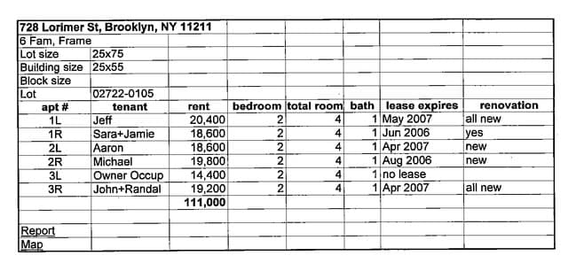 Building Info Sheet - 728 Lorimer St