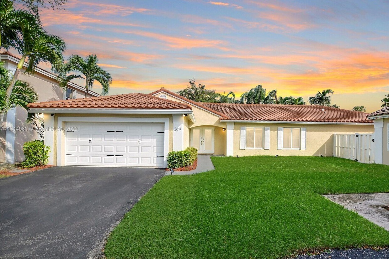 894 NW 97th Ave, Plantation, FL 33324 House Rental in Plantation, FL