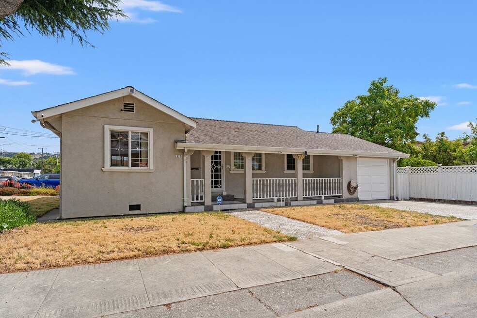 Corner Lot Beauty with Dual Driveways and Upgrades in San Leandro