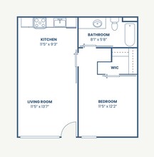 1 Bed, 1 Bath - The Quinn Apartments
