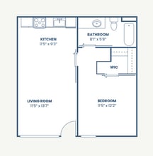 1 Bed, 1 Bath - The Quinn Apartments