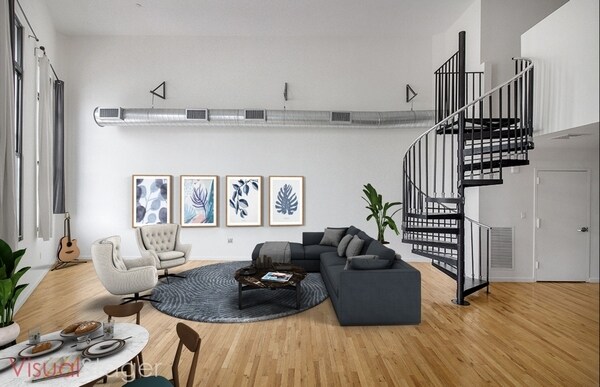 Área de estar - Trolley Lofts