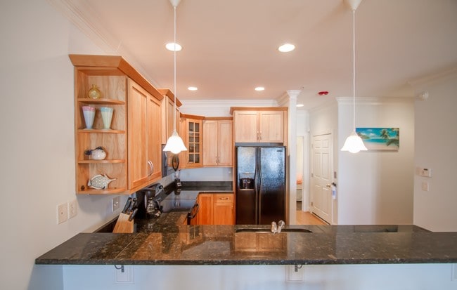 Kitchen on main level - 202 N Fort Fisher Blvd