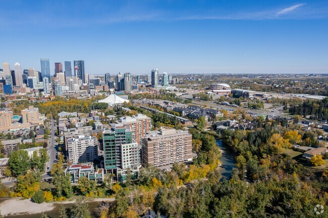 Aerial Photo - Elbow Tower