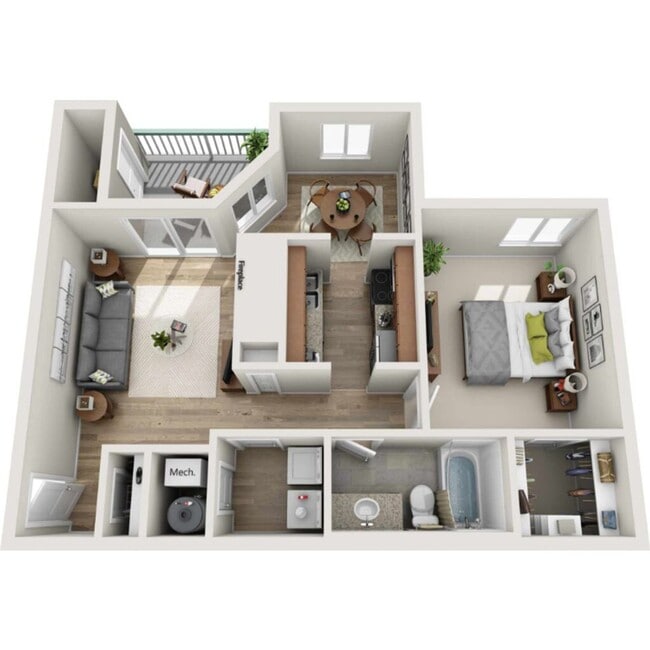 Foto del interior - Northwoods Apartments