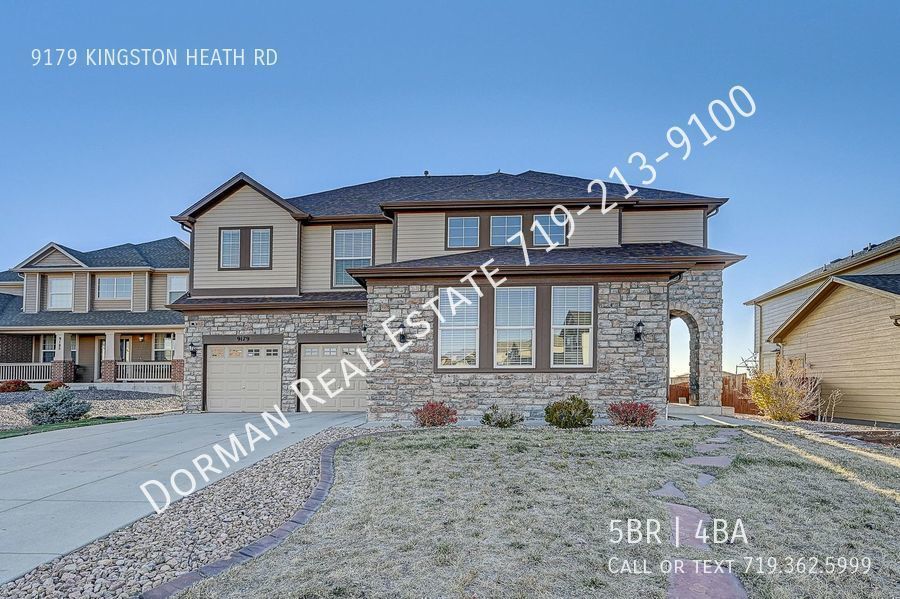 5 Bedroom with huge deck House for Rent in Peyton, CO