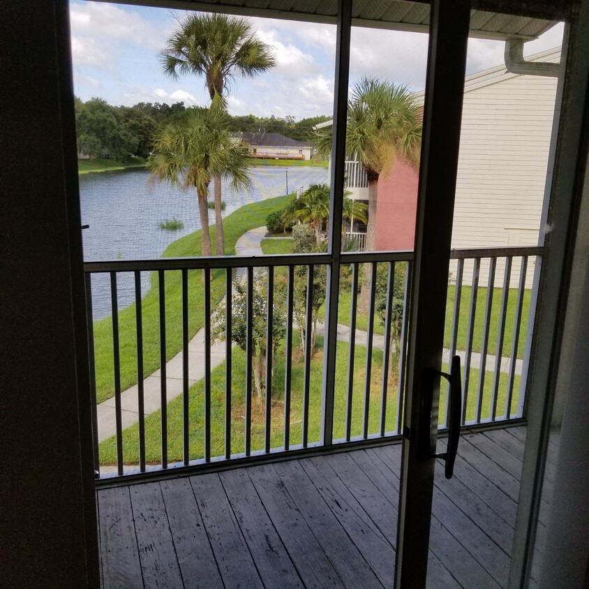 Screened-in lanai - 804 Lake Haven Sq