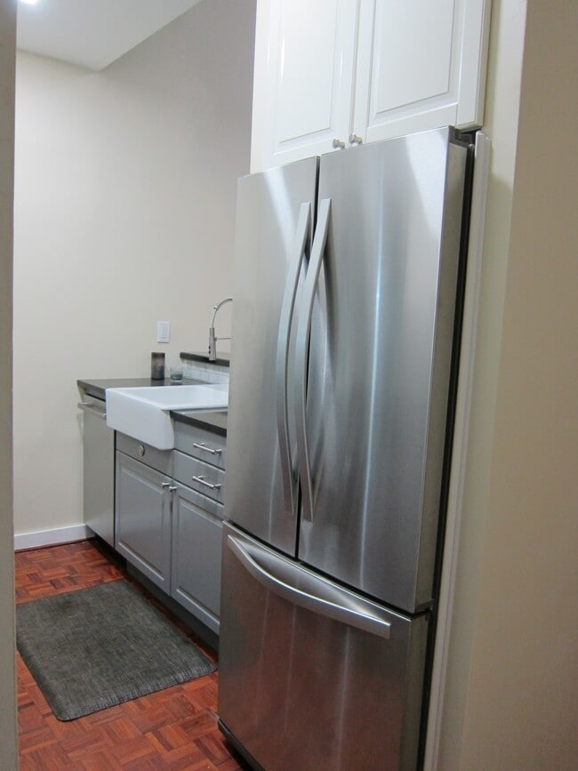 Quartz counter top. Stainless appliances, Large sink, high ceiling - 774 S 3rd St