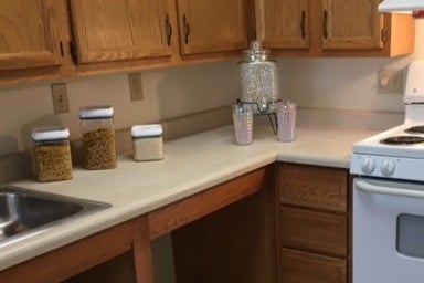 Accessible Kitchen - Pineview Apartments (55 and older community)