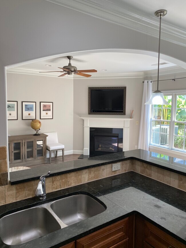 View of Den from the Kitchen - 3052 Eagle Ridge Ln