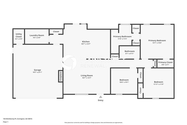 Foto del edificio - 3 Bedroom Pet-Friendly Home in COVINGTON, ...