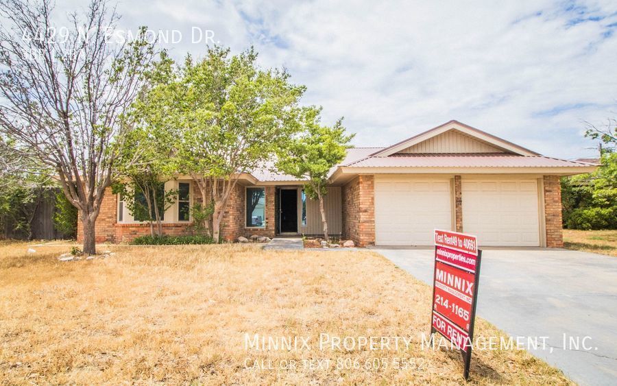 4429 N. Esmond Dr. House Rental in Odessa, TX