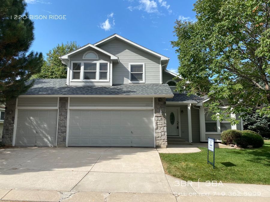 1220 Bison Ridge Dr, Colorado Springs, CO 80919 House Rental in