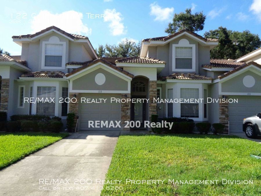 122 Chippendale Terrace, Oviedo, FL 32765 Townhouse for Rent in
