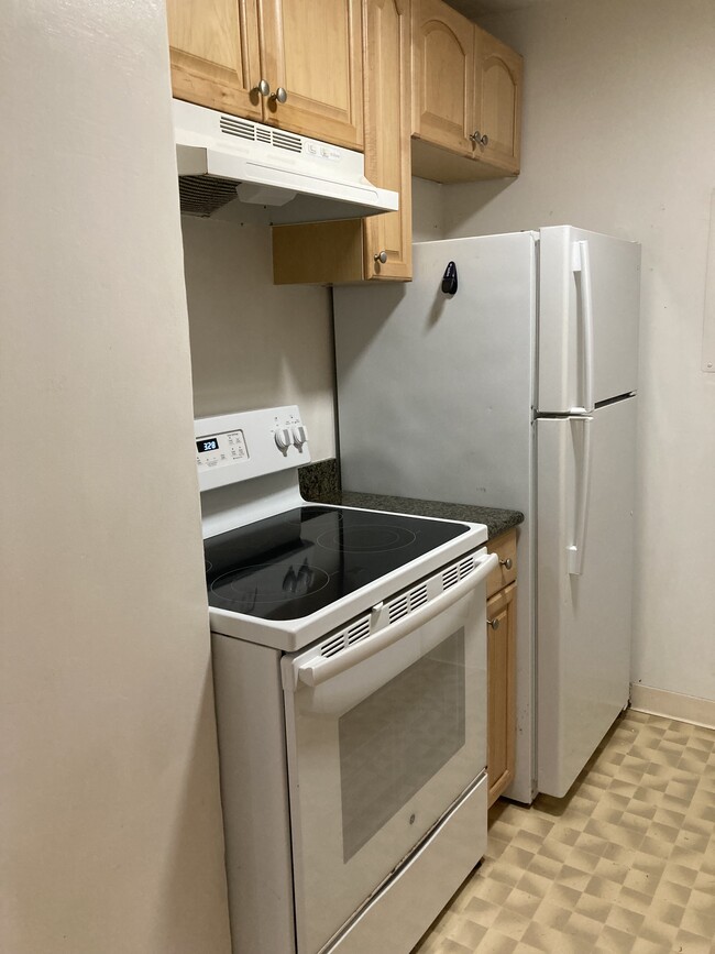 Kitchen stove and refrigerator - 1560 Thurston Ave