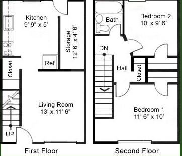 2HAB/1BA - Greentree Apartments