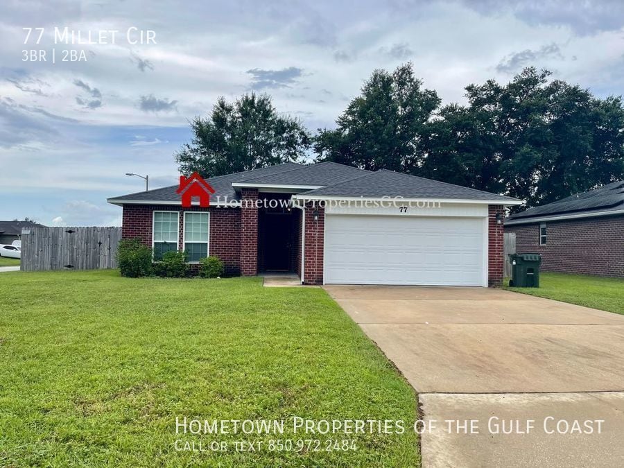 Quail Ridge 3 Bedroom 2 Bath House for Rent in Cantonment, FL