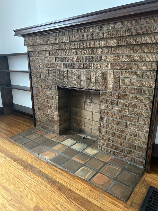 Original Rockwood Pottery Decorative Fireplace. - 615 S 6th St