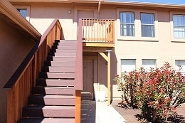 Stairs going to upper unit on opposite side. - 4430 North Duke Drive