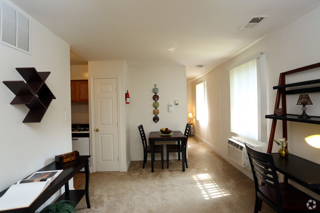 411 SF 1 Bedroom-Living/Dining Area - St Agnes Apartments