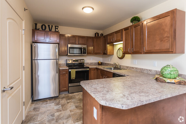 Dos habitaciones - Huntington Square Senior Apartments