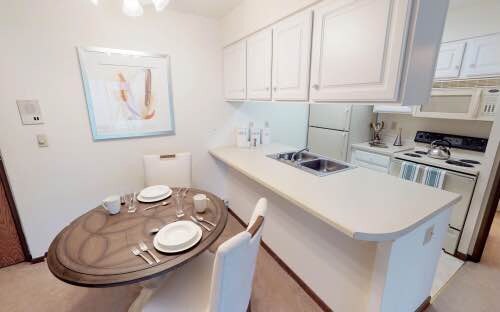 Kitchen and dining - 222 Randolph Dr