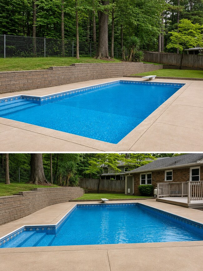 Piscina en el patio trasero - 2880 Porter Glade Ct