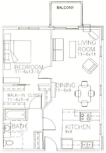 Floorplan - Adams on 7th Apartments