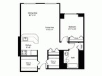 1 Bed/1 bath