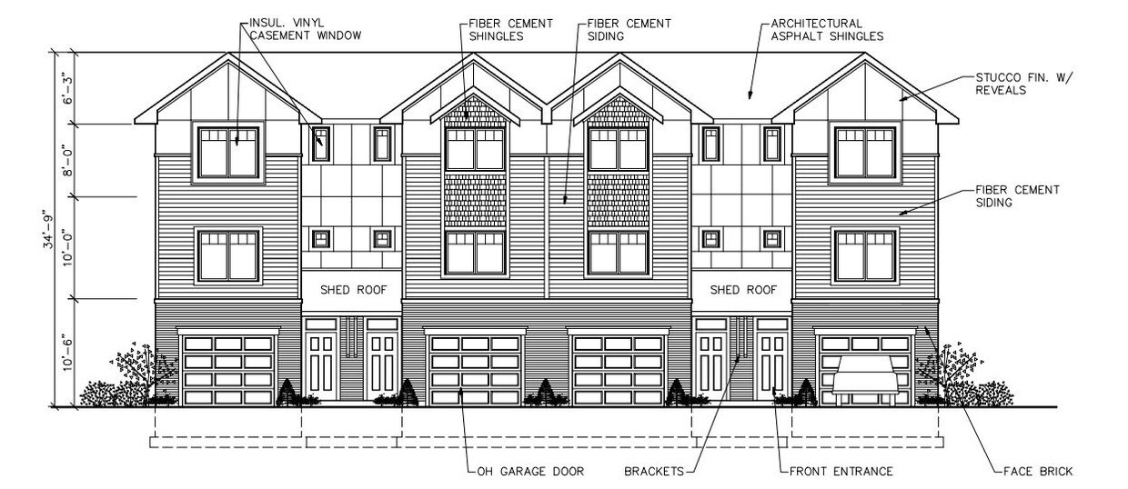 Drawings - 403-409 Duane St