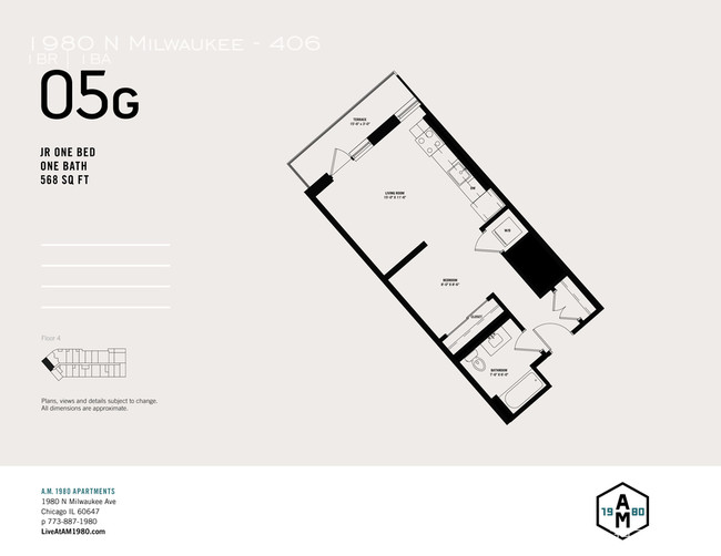 Building Photo - AM1980 - Luxury One Bedroom