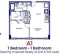 1 Bedroom-Income Restricted