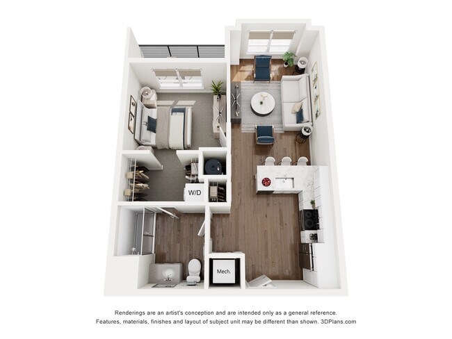 Plano de planta - The Aurora