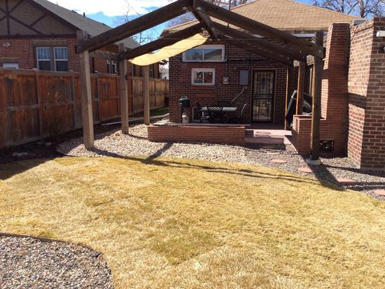 Backyard and your own entrance for Unit B - 3210 N. Vine St Townhome