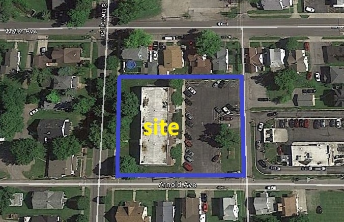 Aerial Photo - 505-509 N Detroit St